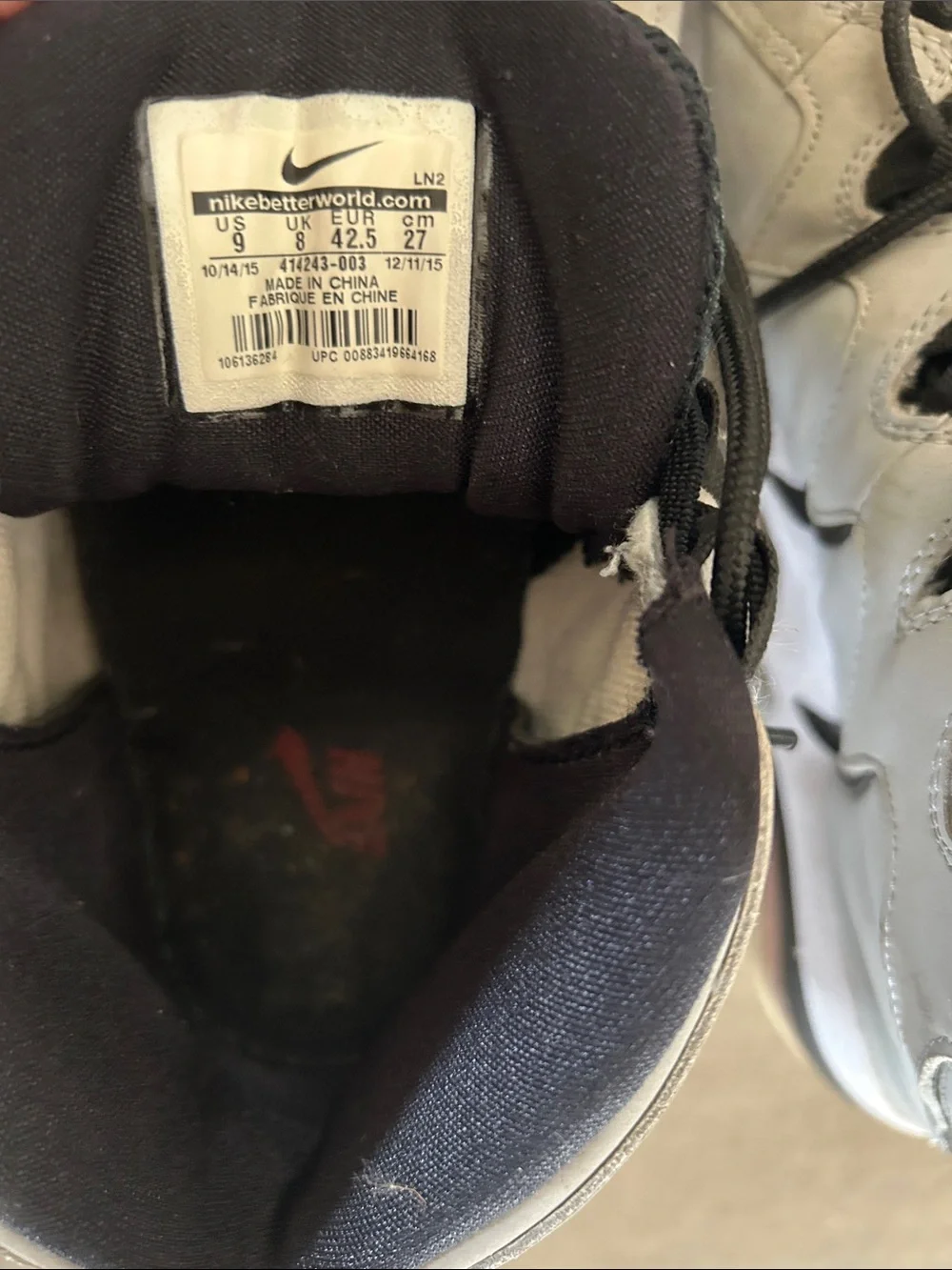 Nike CB34 Gray, Black & Red Basketball Sneakers